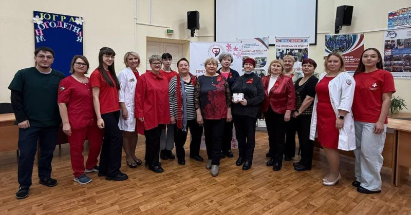 Акция "Красное платье. Сердце женщины" прошло в городской больнице 