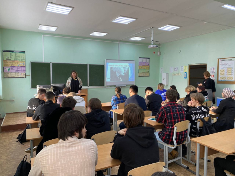 Фельдшер наркологического кабинета о вреде курения 