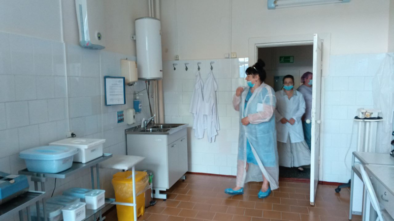 Советскую больницу с рабочим визитом посетили члены Общественной наблюдательной комиссии 