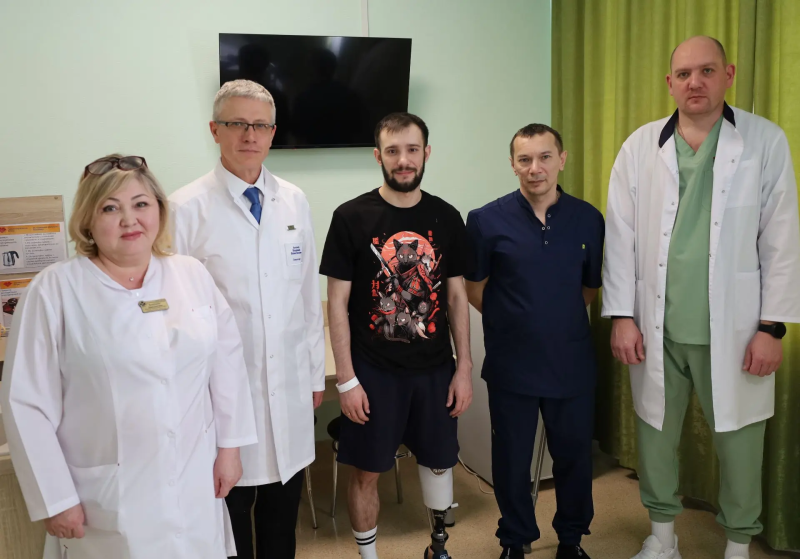 Участники специальной военной операции проходят лечение и реабилитацию на базе неврологического отделения АУ "Советская районная больница"