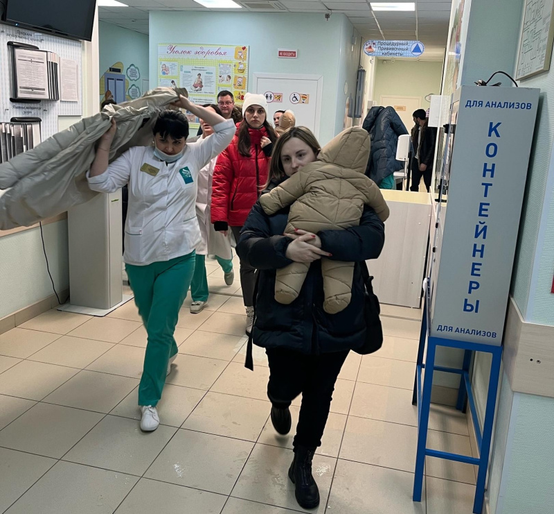 В поликлинике Сургута прошли учения