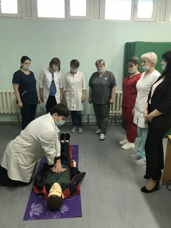 Обучение по оказанию первой помощи для сотрудников 