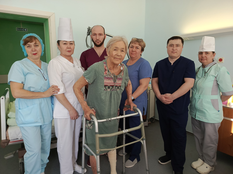 Вторая молодость. Врачи вернули активность 76-летней пациентке после сложного перелома