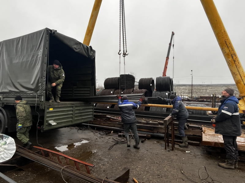 Отправили новую партию гуманитарной помощи бойцам СВО