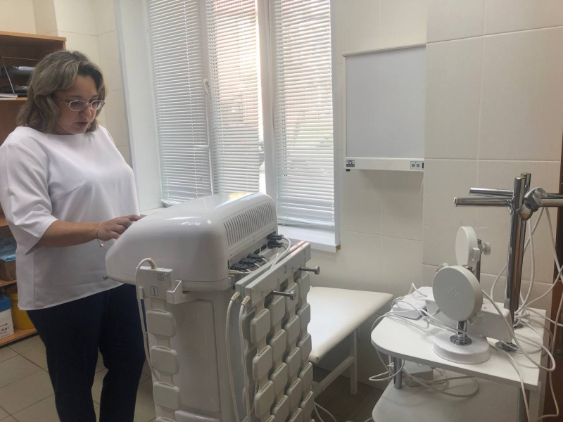 Амбулаторное отделение медицинской реабилитации Няганской городской поликлиники обновлено