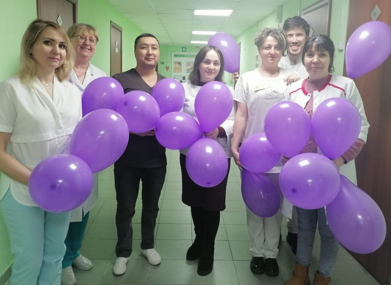 В Лянторе прошёл «фиолетовый день»