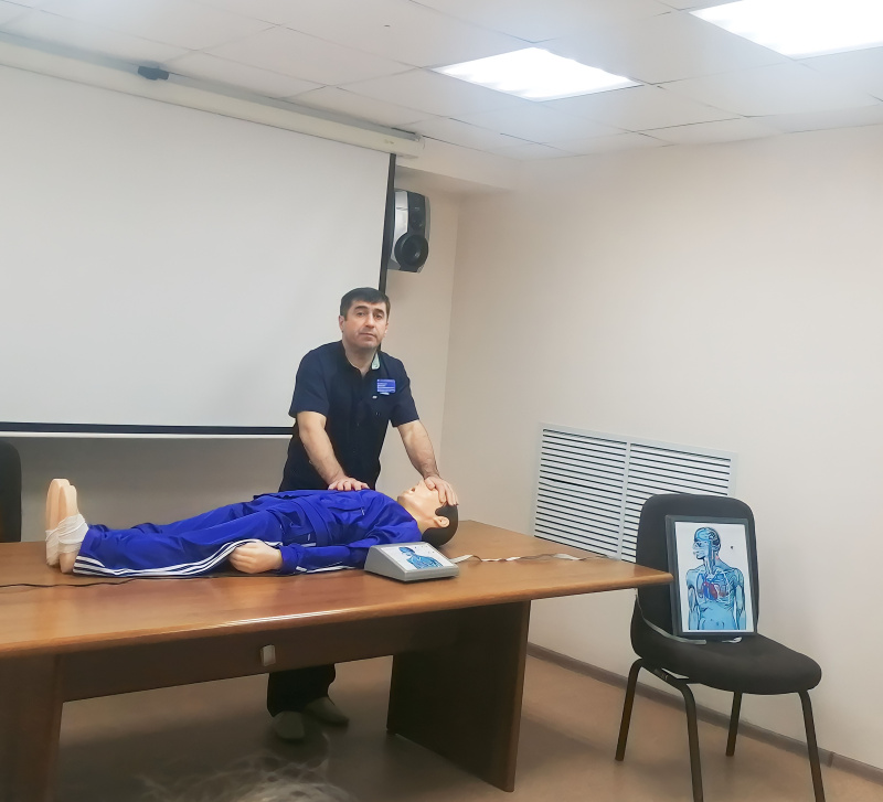 В Федоровской городской больнице прошли занятия по сердечно – легочной реанимации