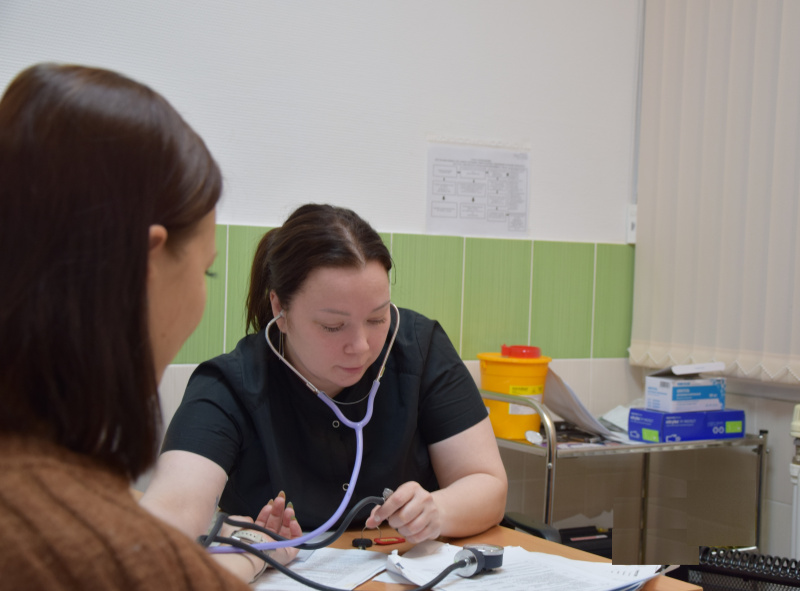 В БУ «Няганская городская поликлиника» продолжается реализация проекта «Югорский офис участкового врача»