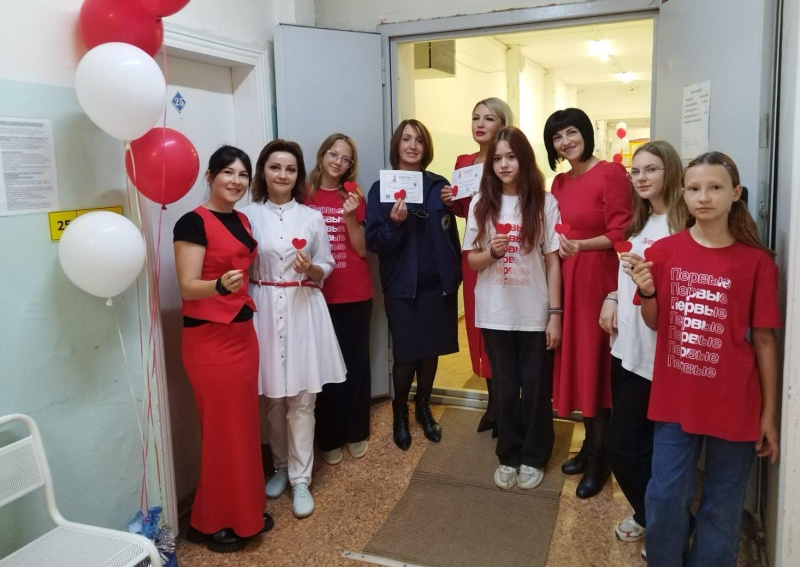 Акция «Красное платье – Сердце женщины» в Игримской районной больнице