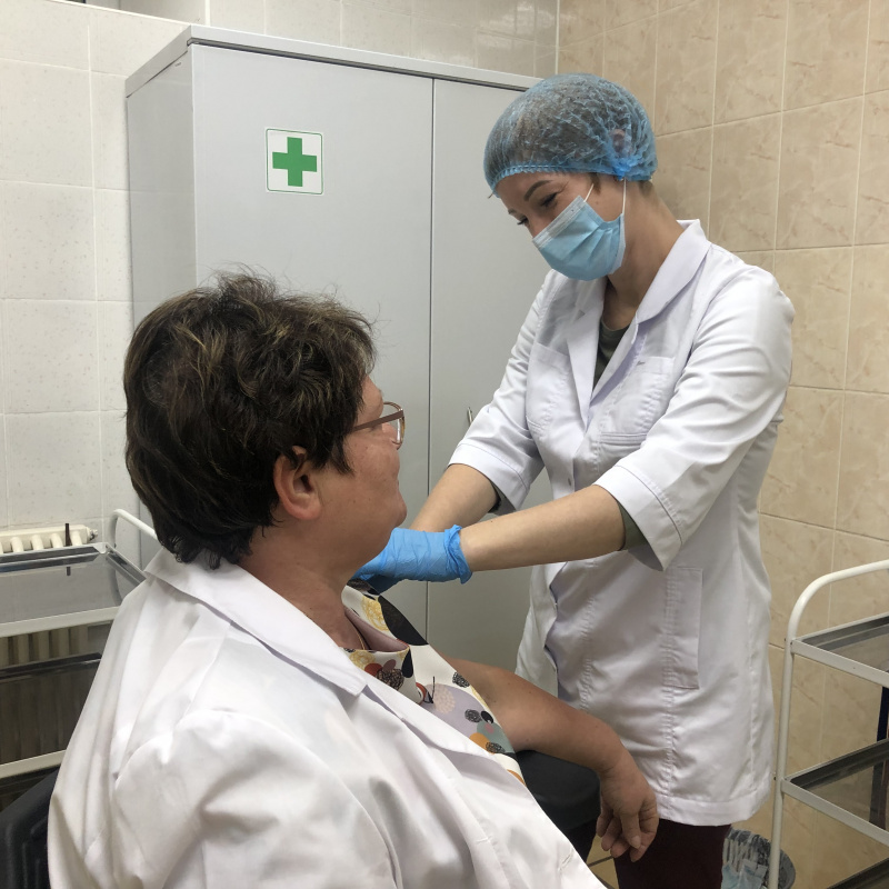 Более 1650 няганцев привились от гриппа Более 1650 няганцев привились от гриппа