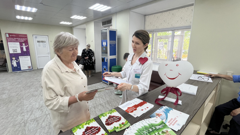 «Здоровое сердце» в сургутской поликлинике №2: акция для профилактики сердечно-сосудистых заболеваний