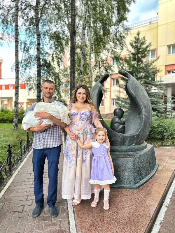 Сердечно поблагодарим за нашу счастливую встречу с новым членом семьи