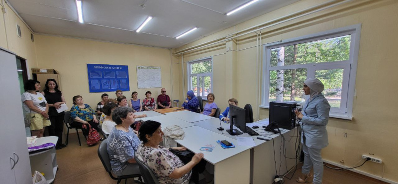 В больнице начали работать образовательные программы в рамках школ здоровья для пациентов с хроническими неинфекционными заболеваниями
