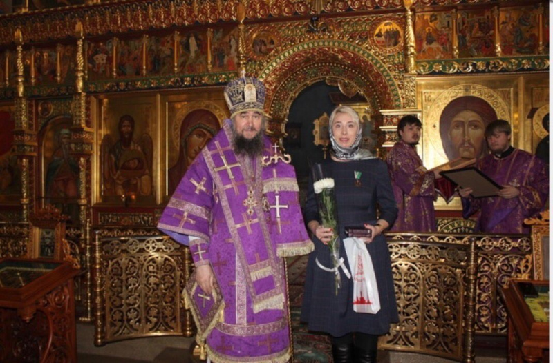 «Патриаршая благодарность» медику Белоярска