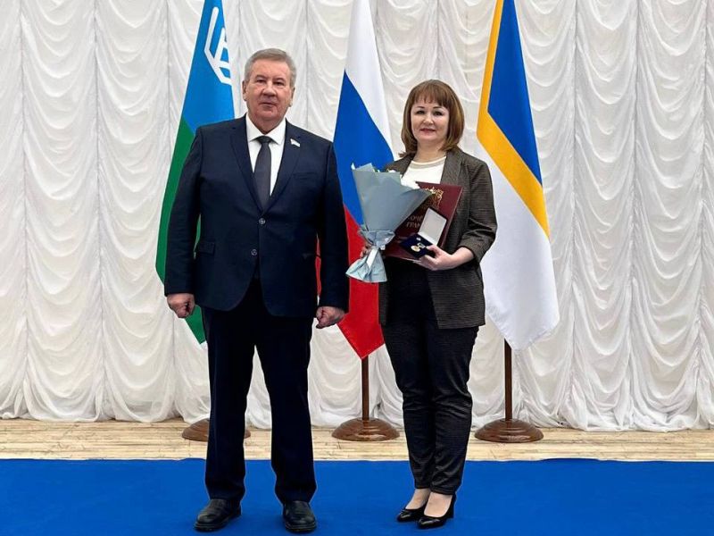 Медицинская сестра БУ «Нижневартовская психоневрологическая больница» получила награду