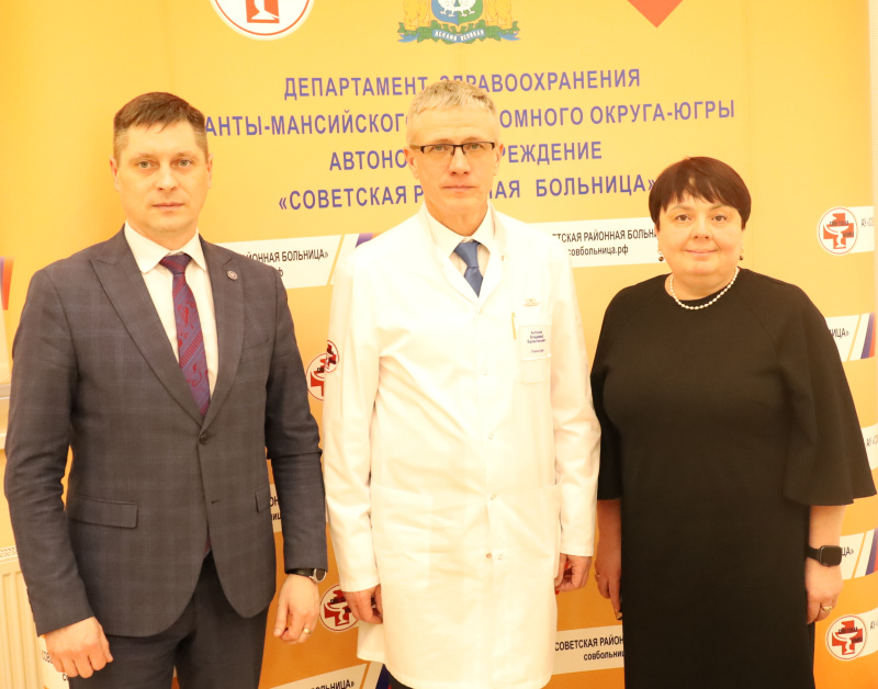 В советской районной больнице будущие врачи встретились с руководством Ханты-Мансийской государственной медицинской академии