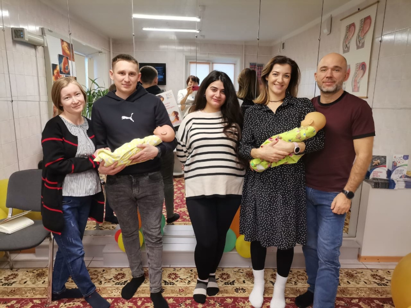 В женской консультации БУ «Городская клиническая поликлиника № 2» прошла очередная Школа матери