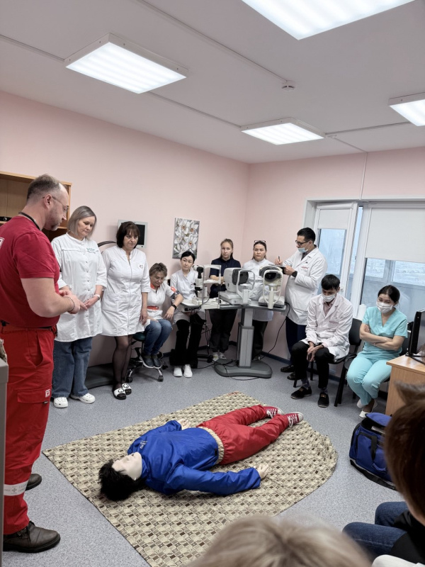 В Ханты-Мансийской районной больнице прошли учения по первой медицинской помощи