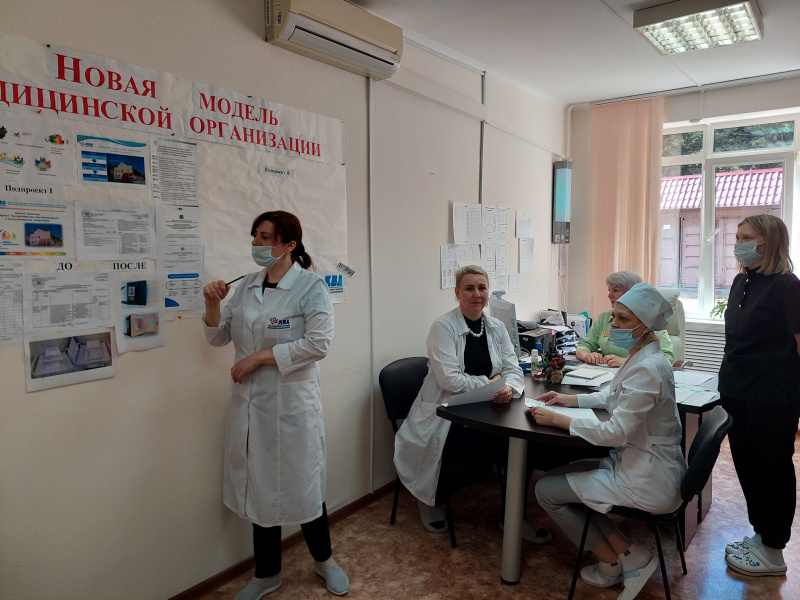 Ханты-Мансийский клинический кожно-венерологический диспансер принял участие в реализации федерального проекта «Бережливая поликлиника» 