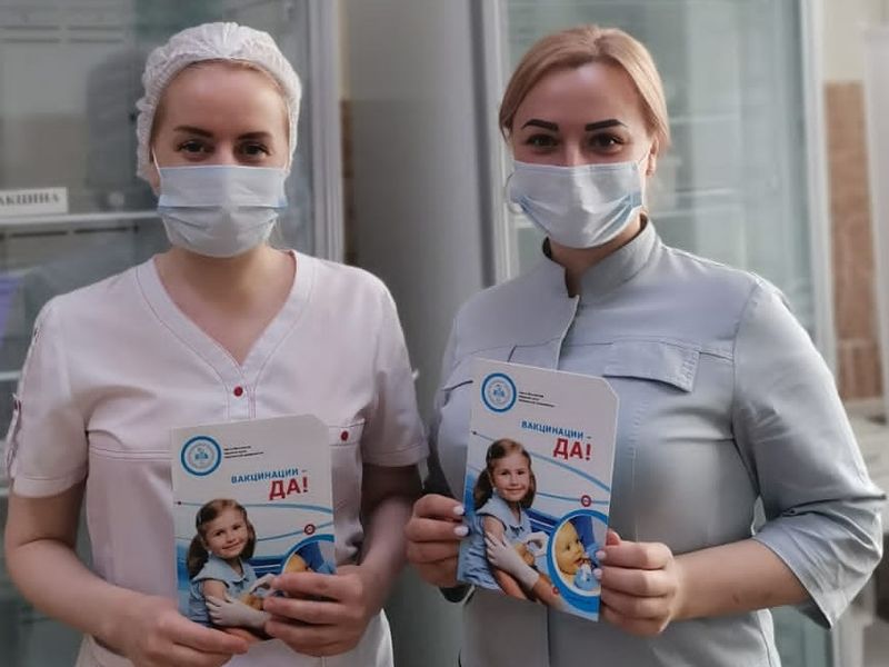 Медицинские работники детской поликлиники Нижневартовска подвели итоги работы Европейской недели иммунизации – 2022