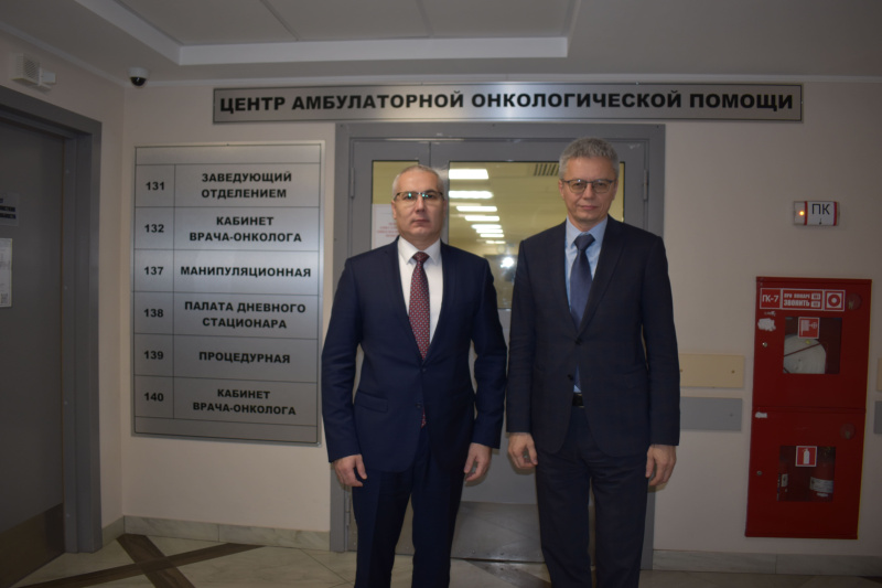 Рабочая поездка директора Департамента здравоохранения в городскую больницу Когалыма 