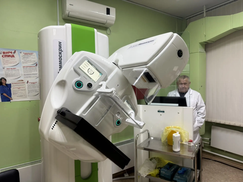 В БУ «Няганская городская поликлиника» введен в эксплуатацию новый маммологический комплекс