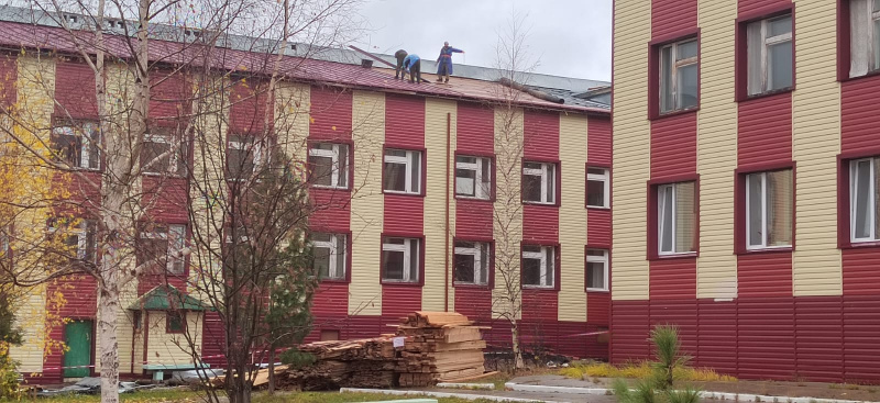 В Октябрьской районной больнице отремонтируют крышу