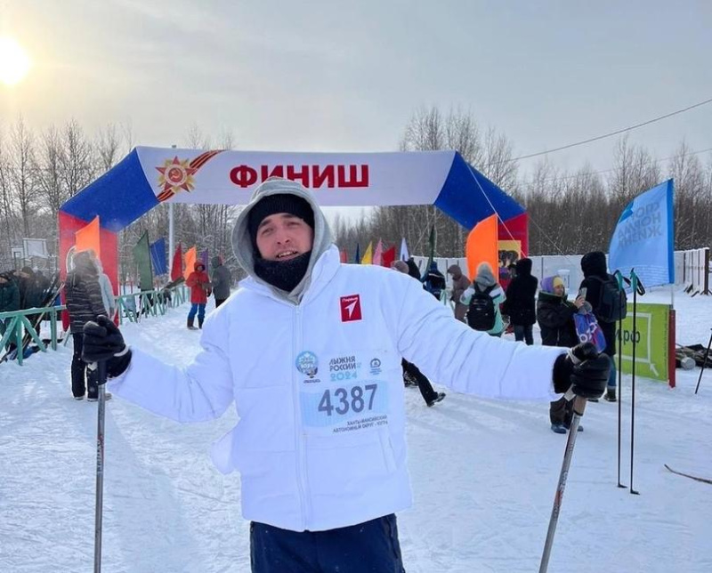 Донорский старт на «Лыжне России-2024»
