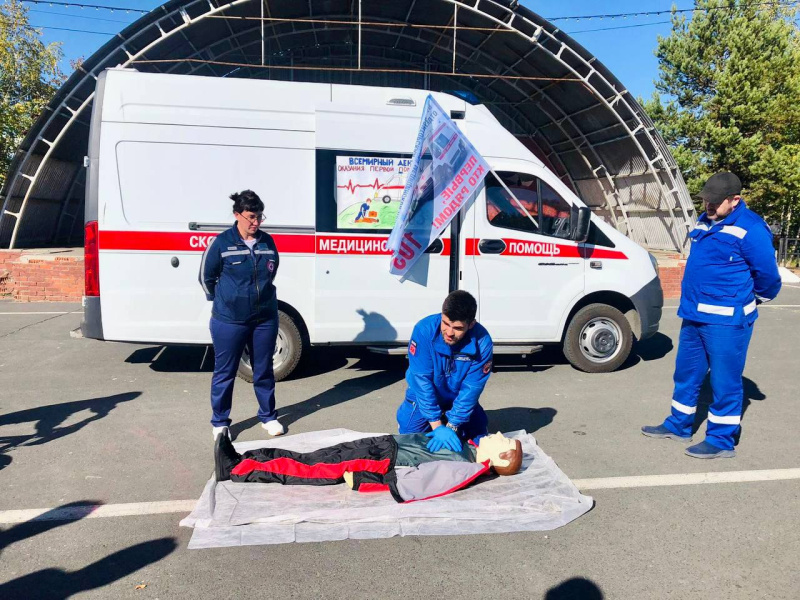 В Лянторе провели мероприятие по оказанию первой помощи