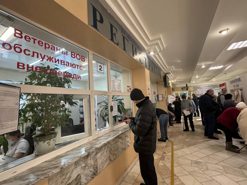 В Нижневартовской городской поликлинике помощь получают на 13 тысяч горожан больше