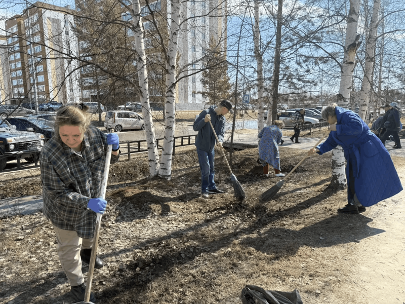 С заботой о чистоте города и благополучии населения