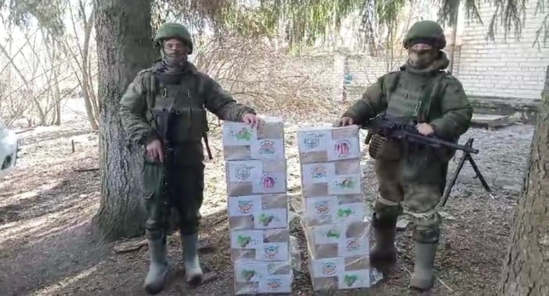 Партия гуманитарного груза дошла до наших югорских военнослужащих