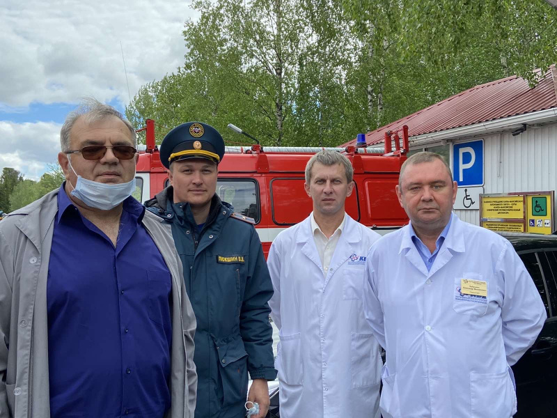 В Ханты-Мансийске прошли противопожарные учения В Ханты-Мансийске прошли противопожарные учения