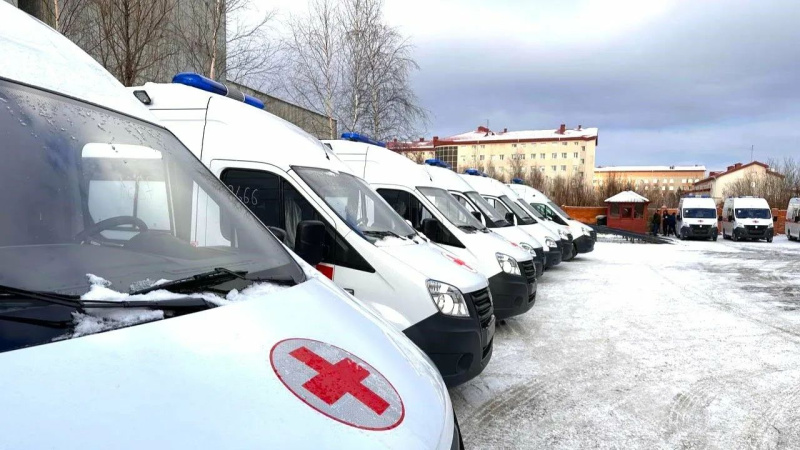 Обновление автопарка скорой медицинской помощи Ханты-Мансийска