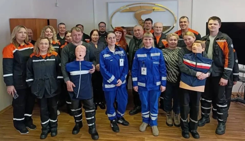 Сотрудники скорой помощи провели практические занятия для работников нефтегазовой отрасли