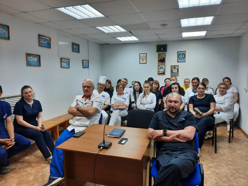 Обучающее мероприятие по холере прошло в больнице Фёдоровского