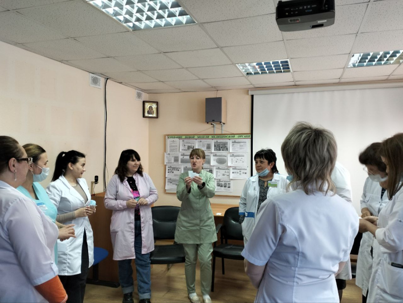 Тренинг для команды педиатрического блока детской поликлиники 