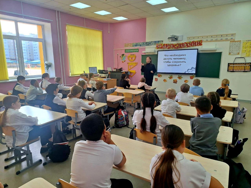 В сургутских школах проходят занятия о здоровом образе жизни