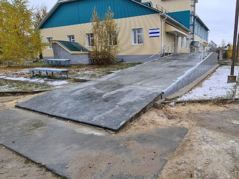 В Октябрьском районе завершился первый этап капитального ремонта участковой больницы