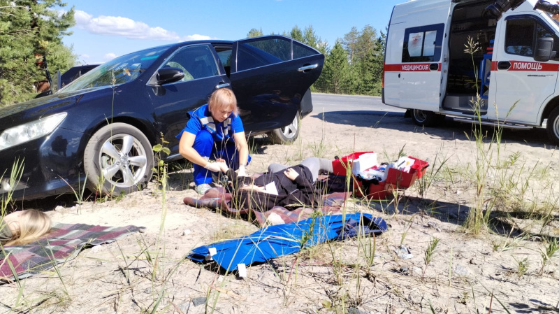 Учения медиков в действии: оперативная помощь пострадавшим от ДТП