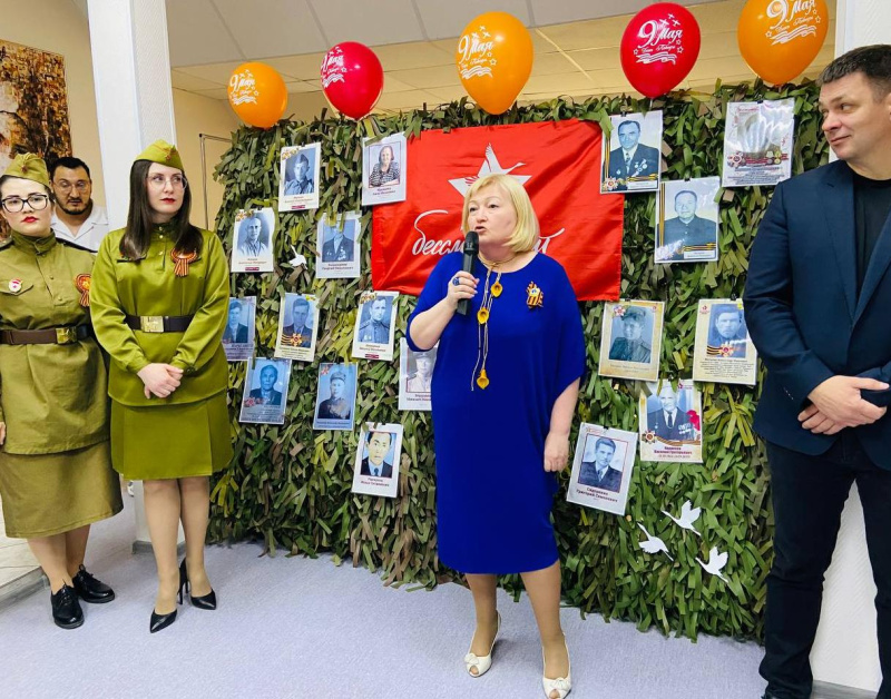 В психоневрологической больнице в преддверии Дня Победы состоялось мероприятие