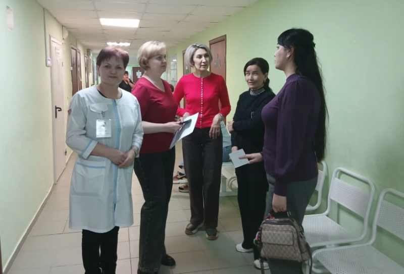 Акция «Ночь диспансеризации для женщин» в больнице