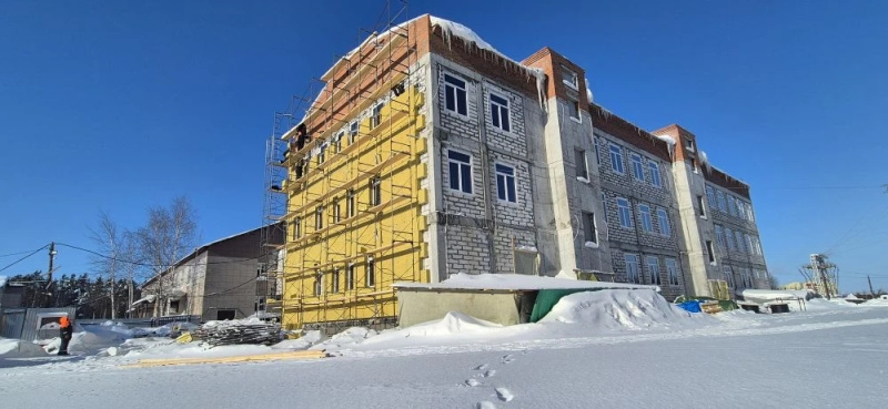 В «Федоровская городская больница» осуществляется строительство нового корпуса поликлиники 