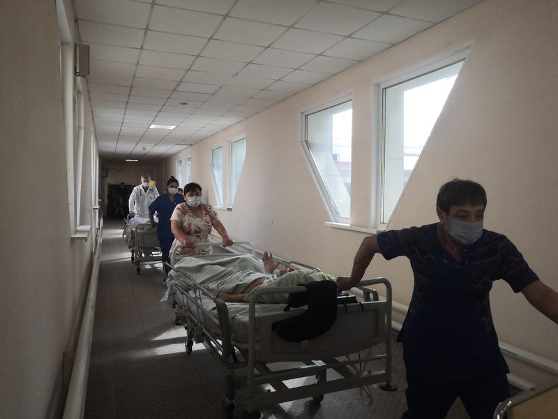 Проведена учебная тревога по эвакуации людей из здания при угрозе или возникновении пожара