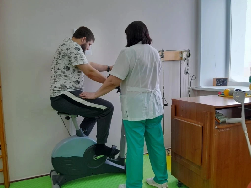 Реабилитация для участников СВО в городской больнице