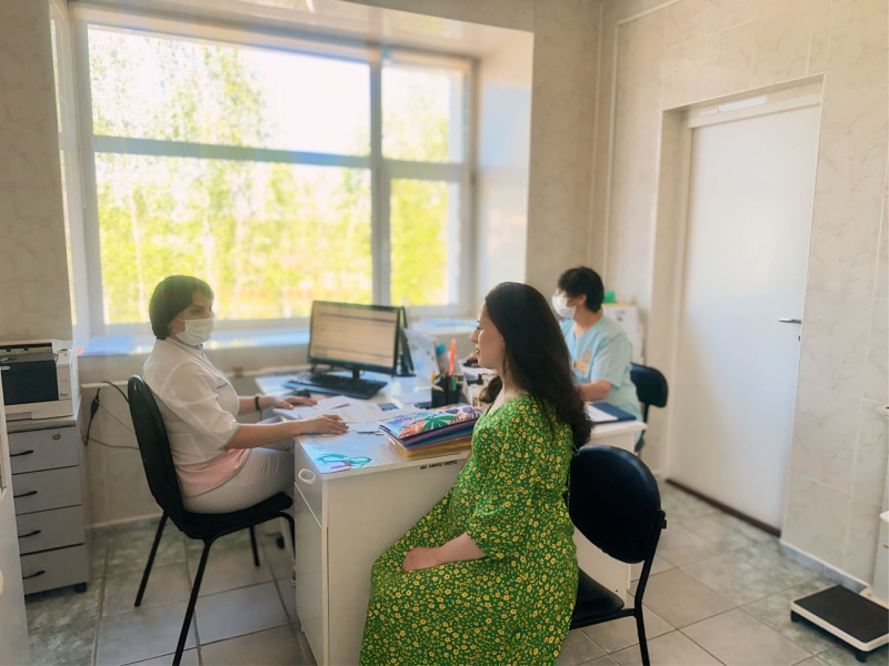 В БУ «Лянторская городская больница» прошел "День здоровой мамы".