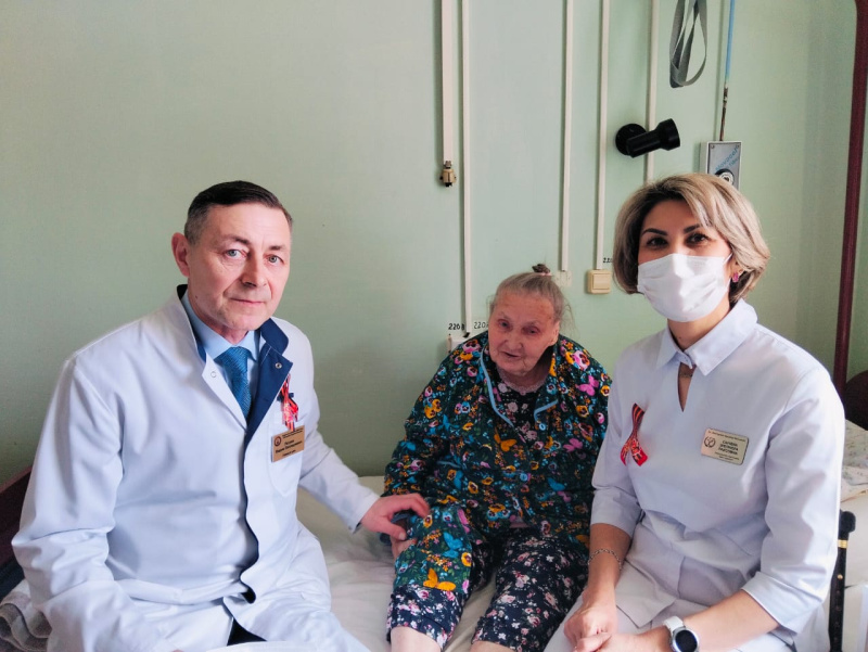 Визит к ветеранам Великой Отечественной войны 