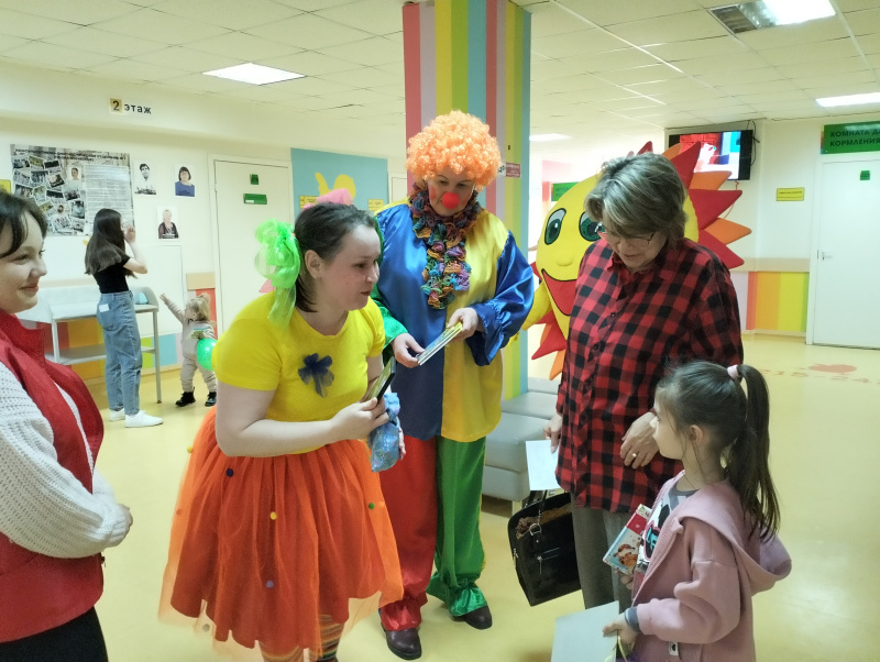 В детской поликлинике Нягани состоялся праздник детства