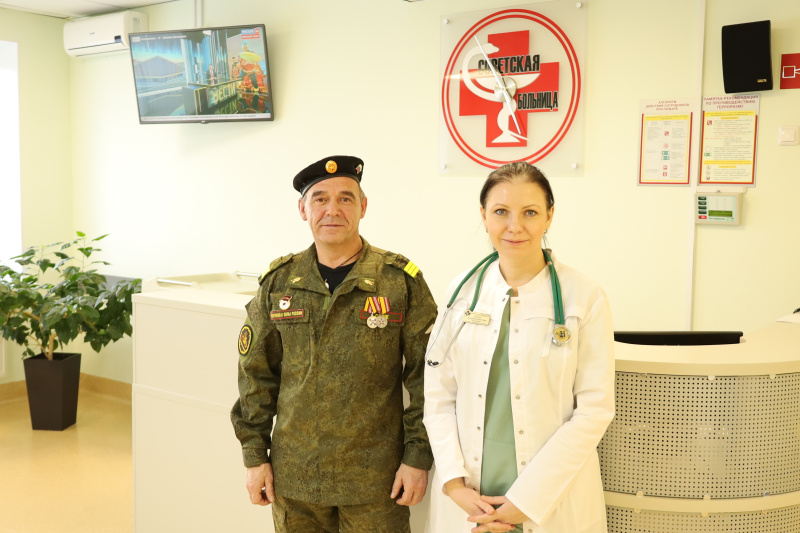 В АУ «Советская районная больница» реализуется алгоритм индивидуального сопровождения участников СВО