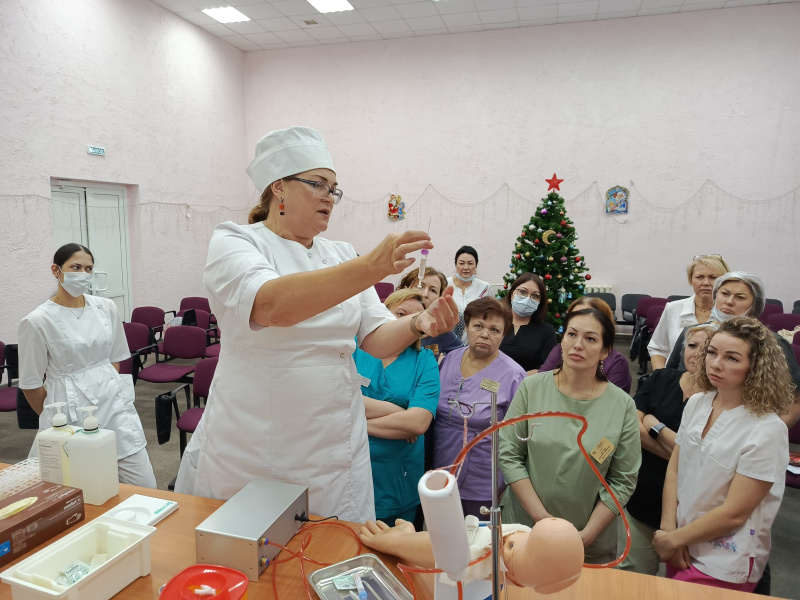 Тренинги помогают совершенствоваться и улучшать качество медицинской помощи нашим пациентам